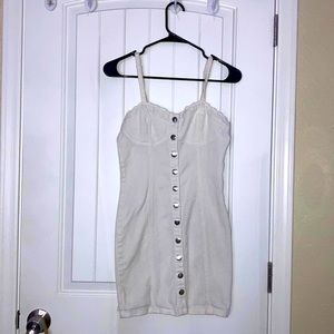 White Jean dress